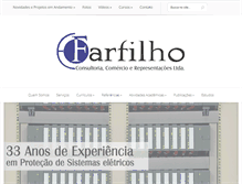 Tablet Screenshot of farfilho.com.br